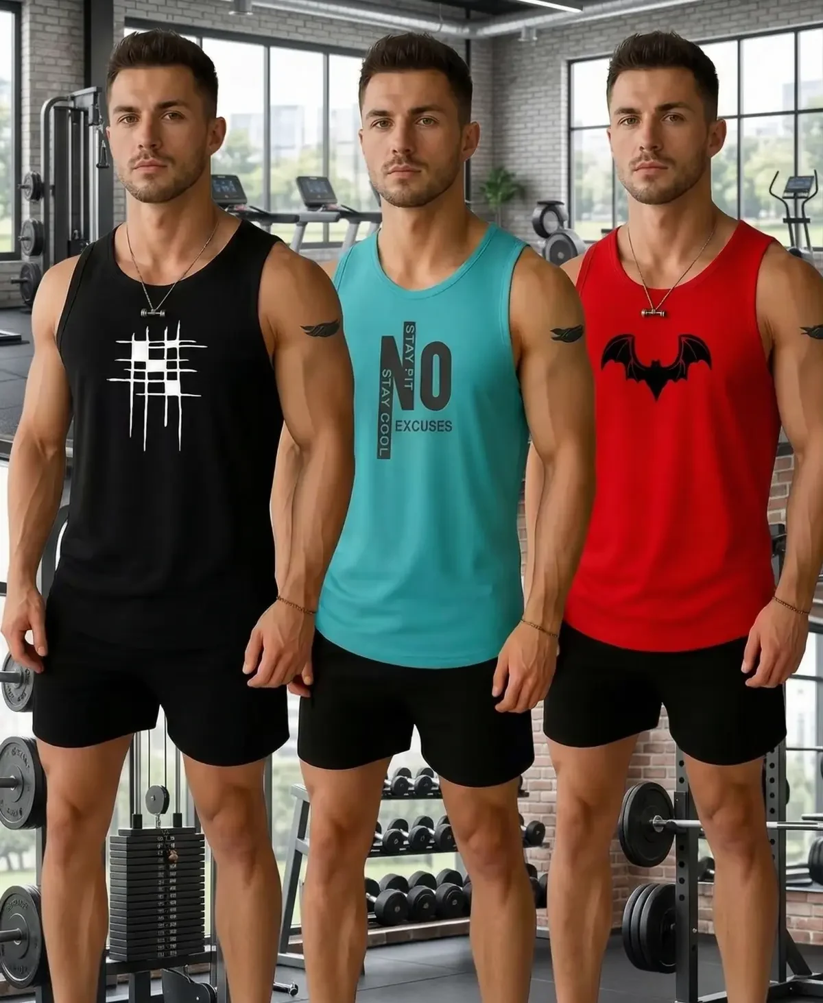 Gym Vest for Men Combo