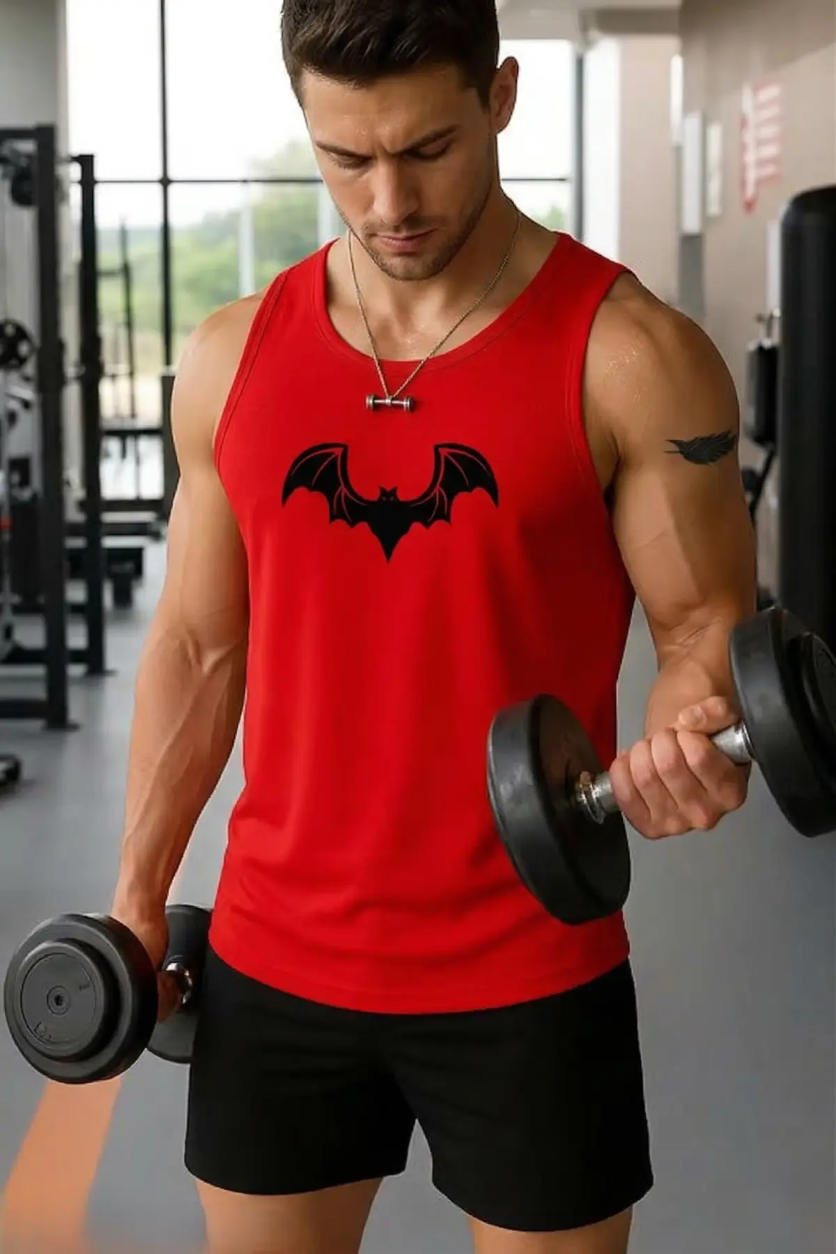 Men gym vest workout sleeveless t shirt training wear breathable fitness vest for gym exercise