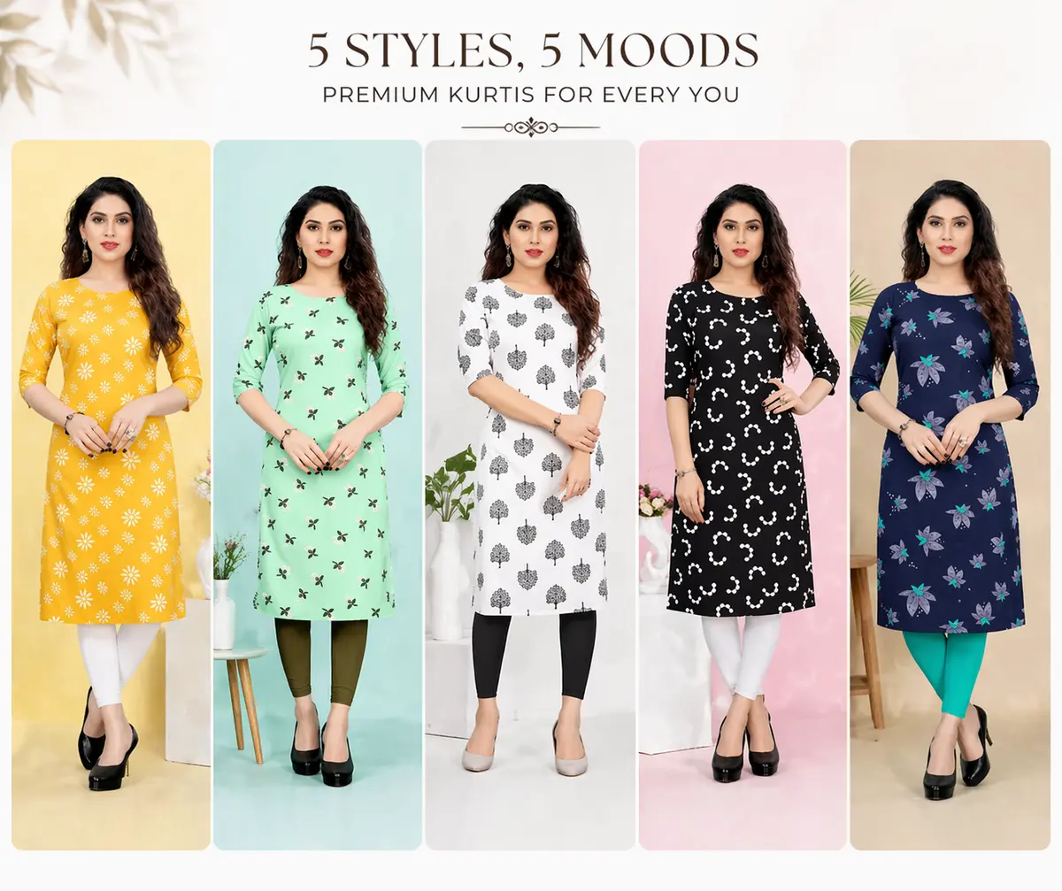kurti for women combo pack of 5